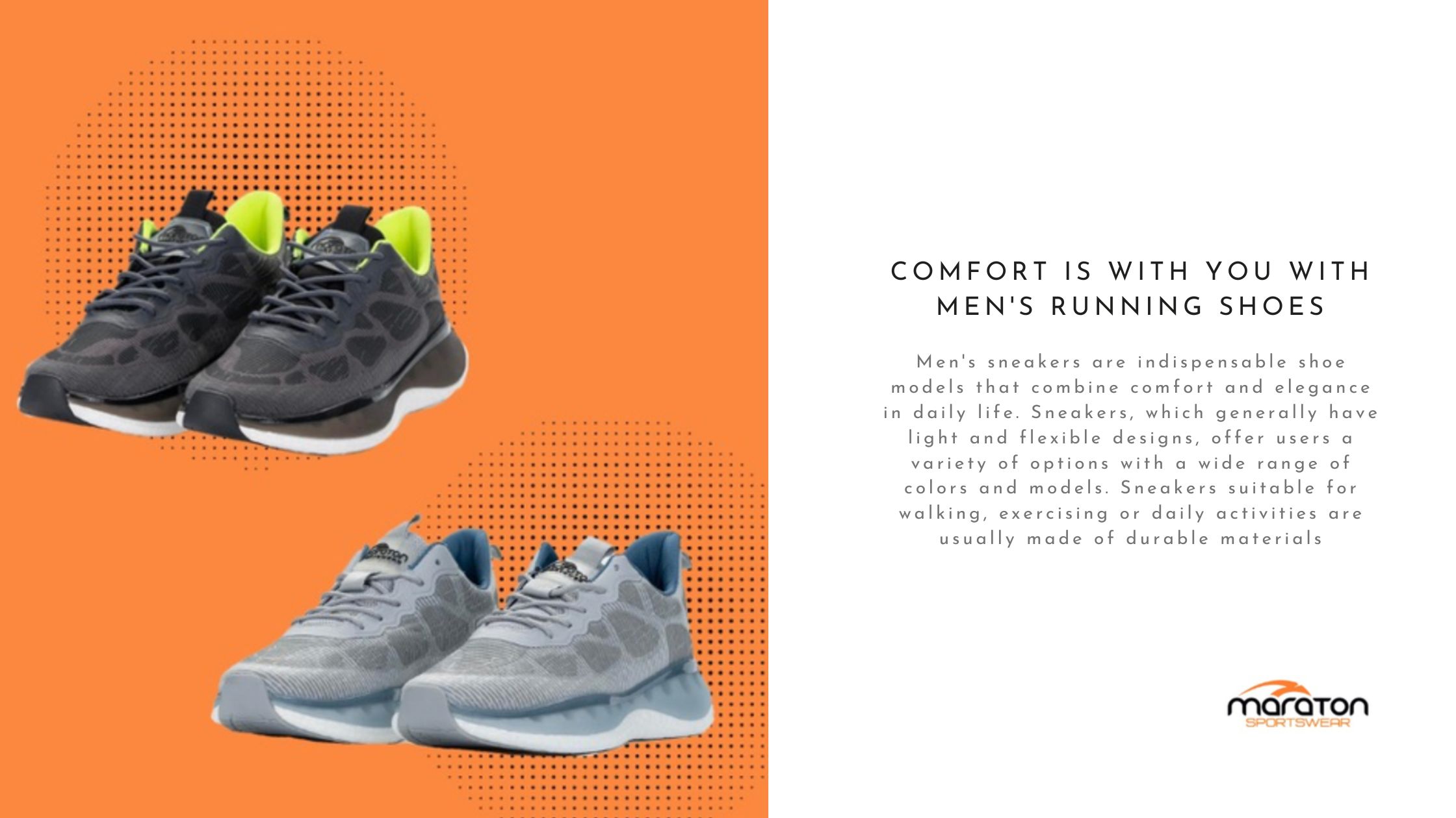 Comfort is with you with Men's Running Shoes