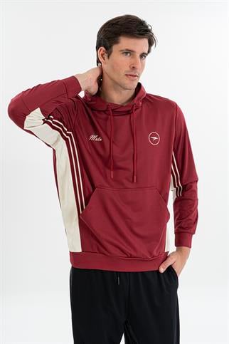 Maraton BOXY Erkek Kapşonlu  Uzun Kol  Sweatshirt 23876