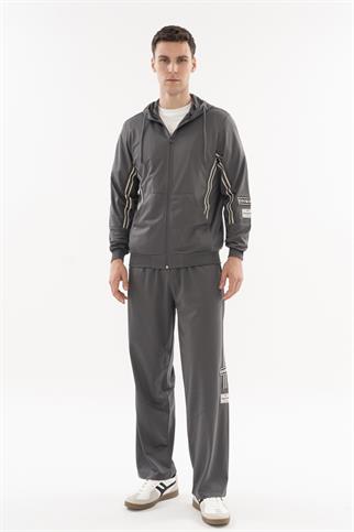 Maraton Comfort Erkek Kapüşonlu  Antrasit- Eşofman Üstü