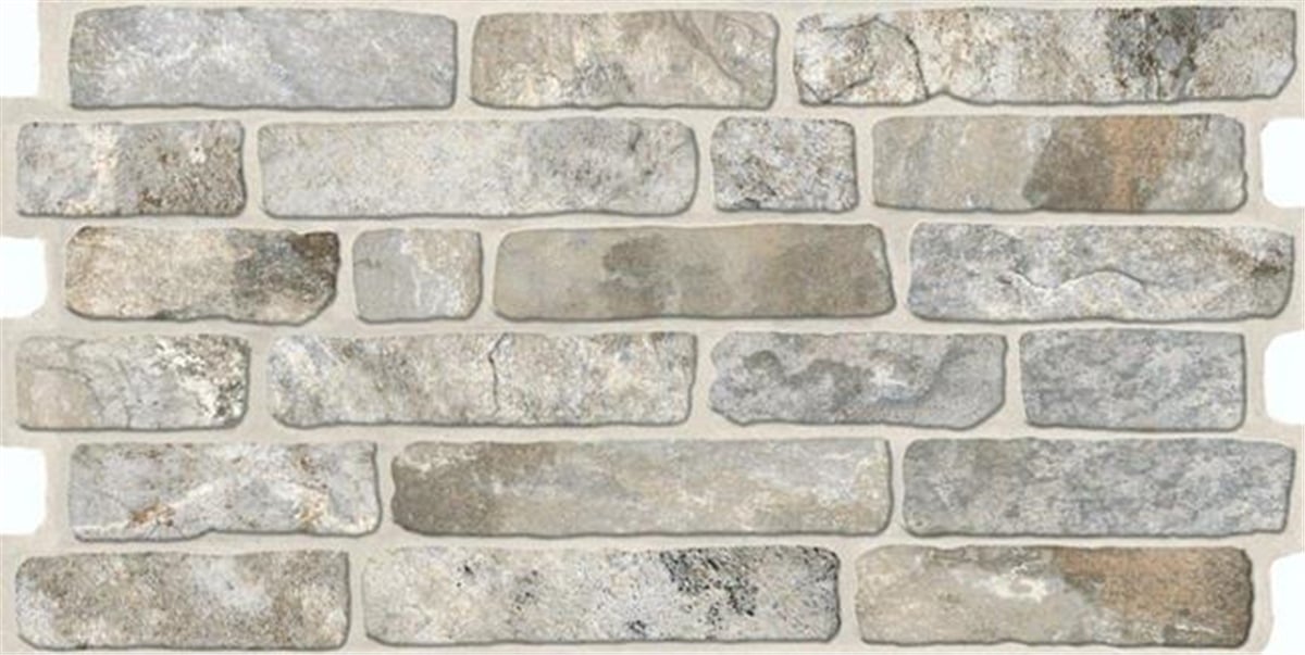 30x60 Brick Gri Duvar (1,22M²=Kt)(48,8)