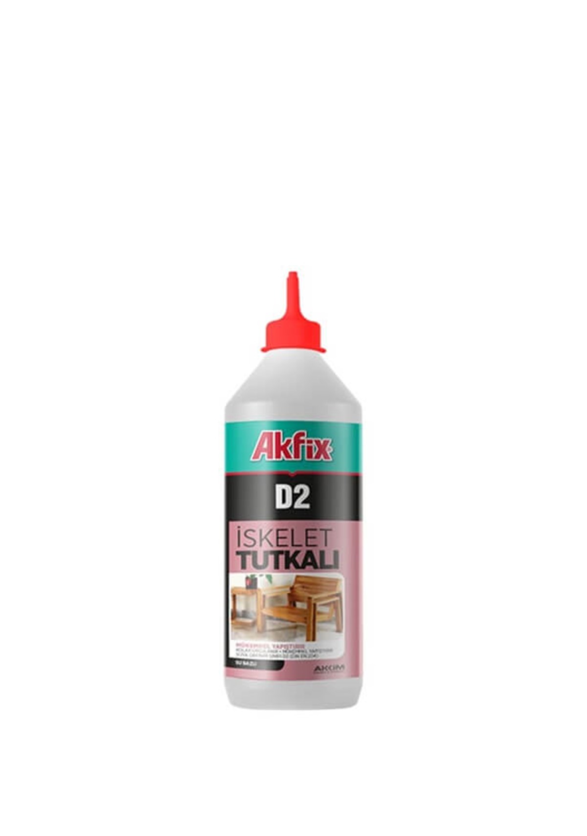 Akfix D2 Beyaz İskelet Tutkal 500 Gr