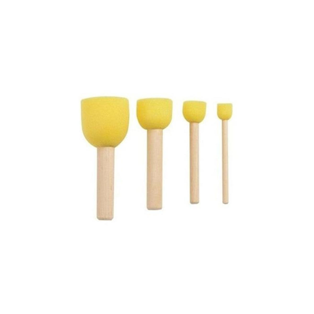 Aras Sünger Tampon Fırça 4lü Set G342