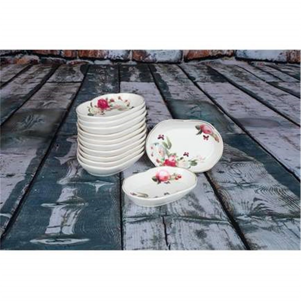 Arow Porselen Kayık Tabak *12*144Dub-Dc.Tr-836