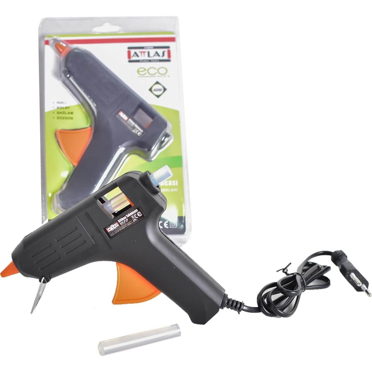 Attlas Eco St 40 Sıcak Mum Silikon Tabancası 40 W