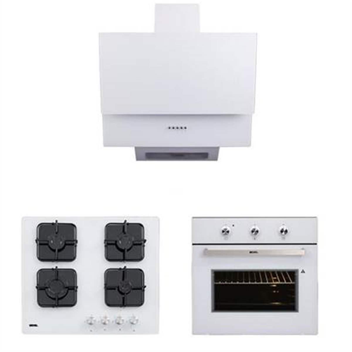 Bexel Ankastre Set Baf42 Fırın + Bao 35 (G20) Ocak + Da50W Davlumbaz