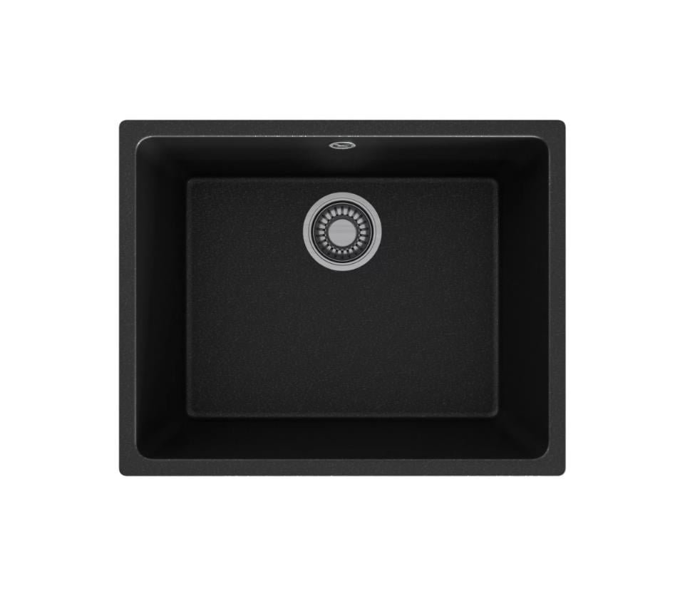 Black Stone Petra 44X54 Cm Siyah Granit Evye