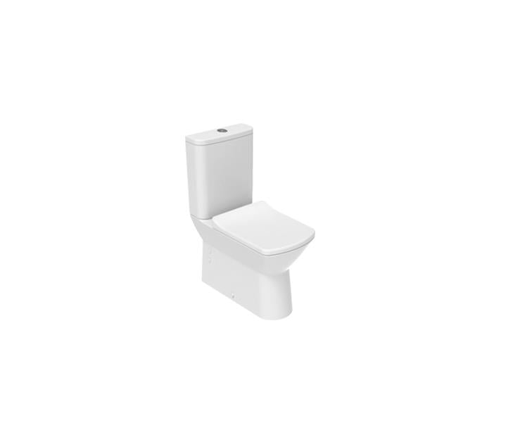 Crevit Nova Rim-Ex Duvara Dayalı Beyaz Klozet NV361-00CB00E-0000 ve Slim Soft Kapak KC1603.01.0000E