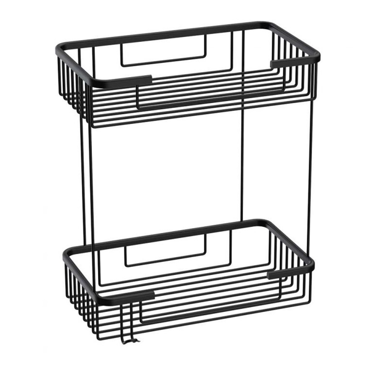 Deppot Plaza İkili Siyah Şampuanlık 25X15 A.596s
