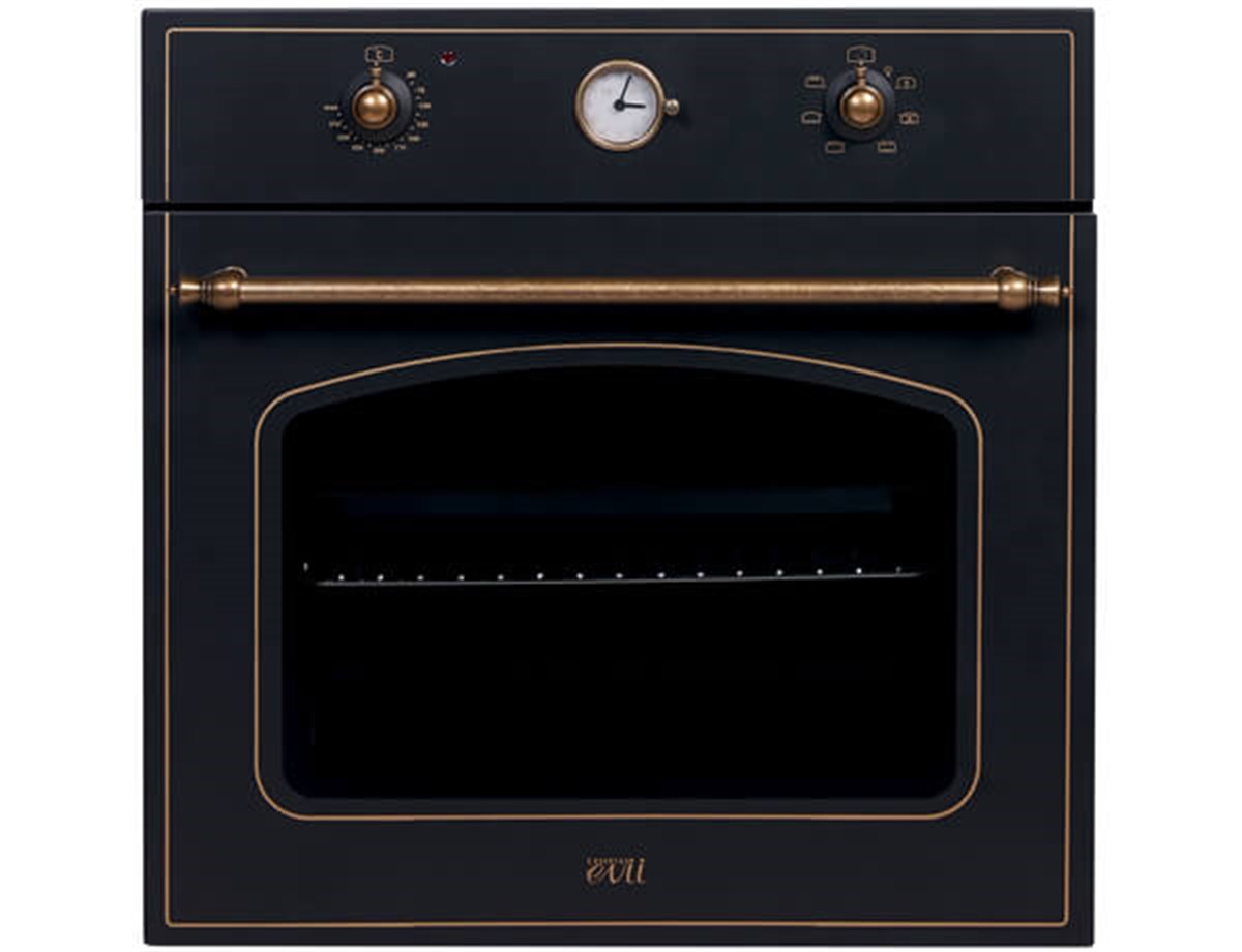 Evii Rustik Siyah Turbo Fırın 1237 Rs
