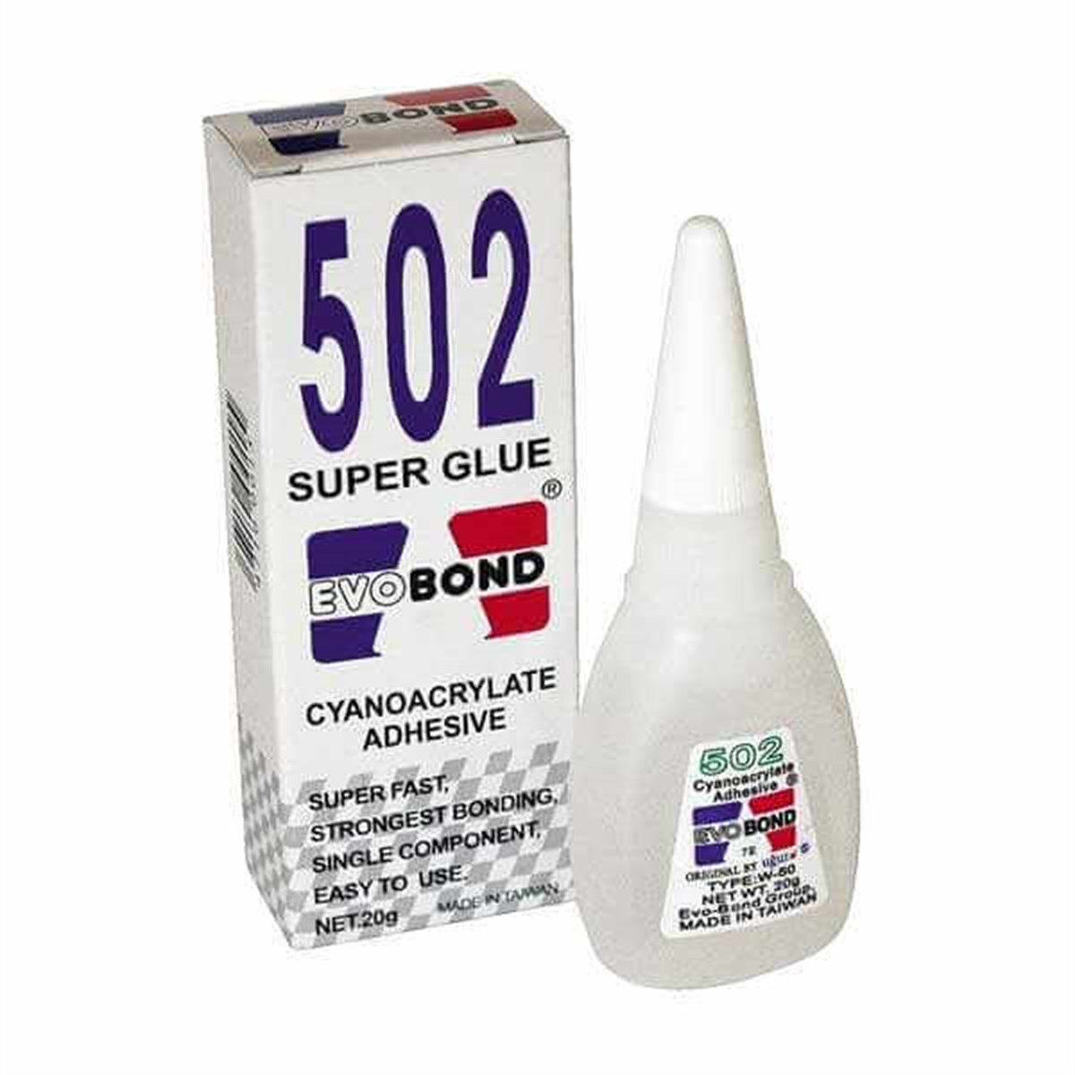 Evobond 502 Hızlı Japon Yapıştırıcı 20 Gr