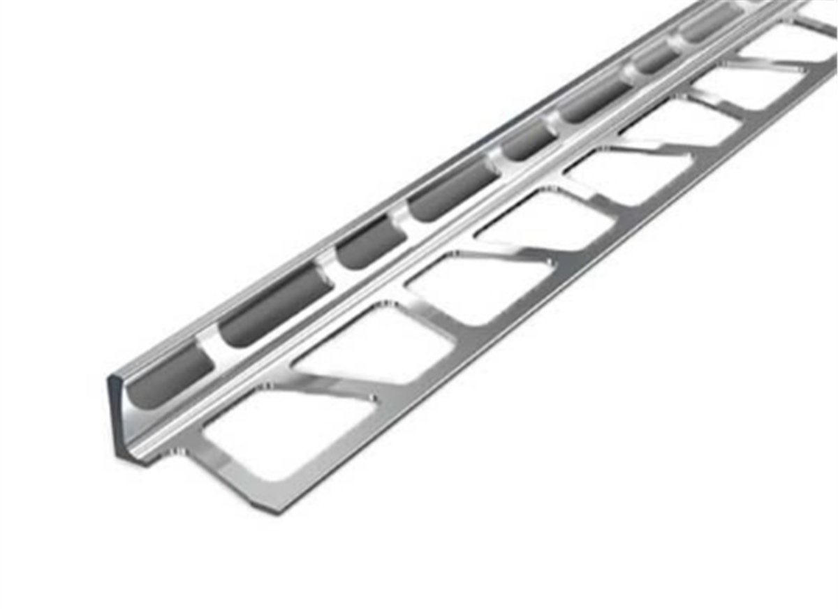 Fayans Köşe Profili Dik Açılı 10 Mm Parlak Krom