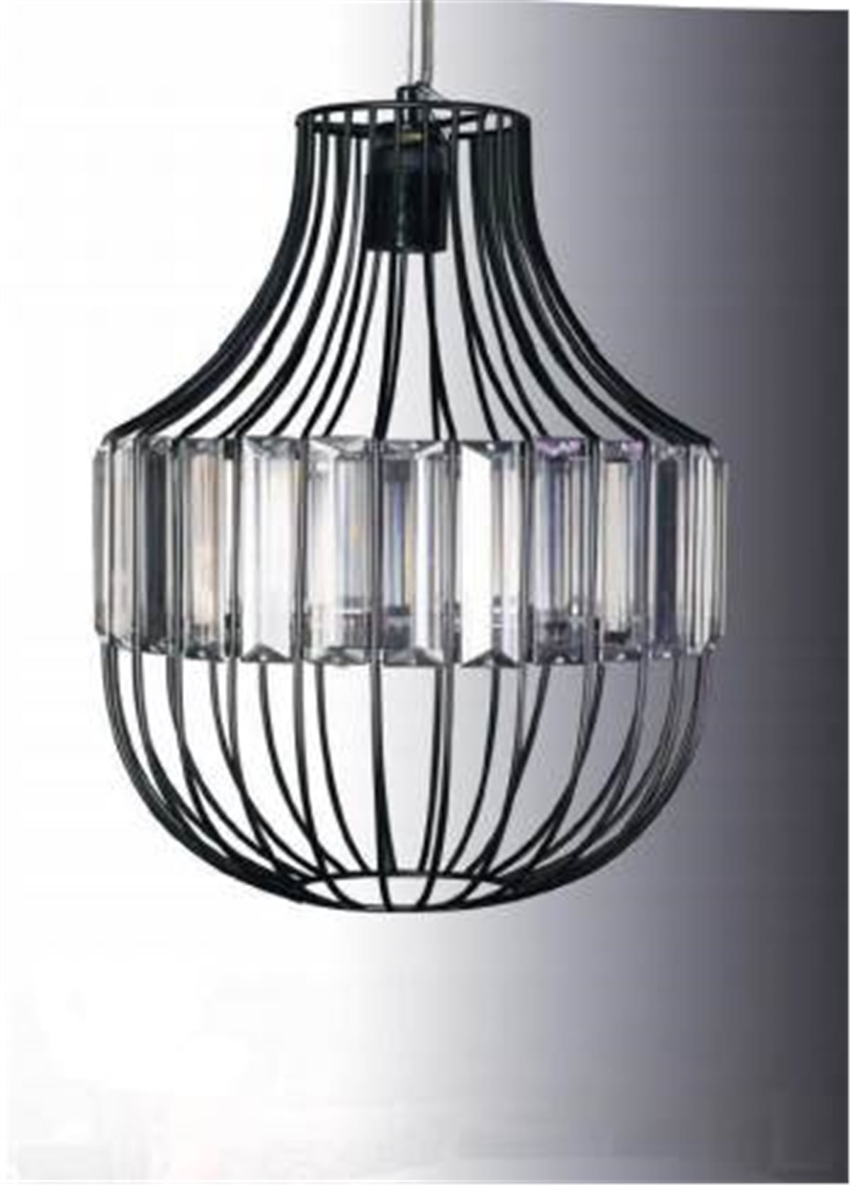 Ferforje Taşlı Sıyah Teklı G-103