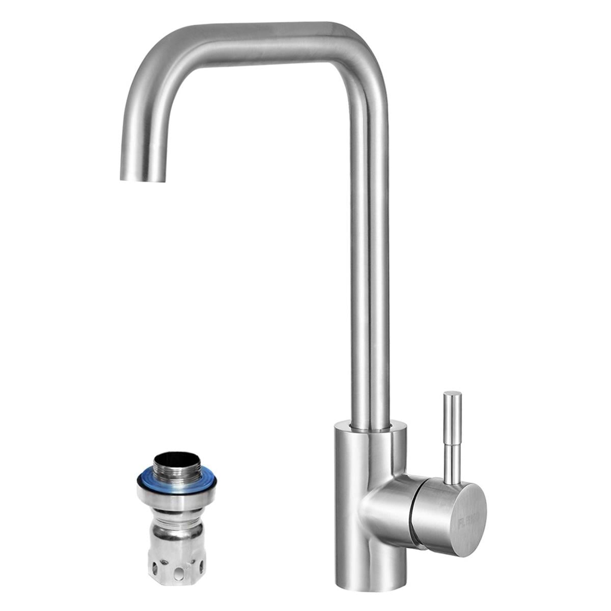 Fleko İnox Köşe Boru Eviye Bataryası Ks1s01-1