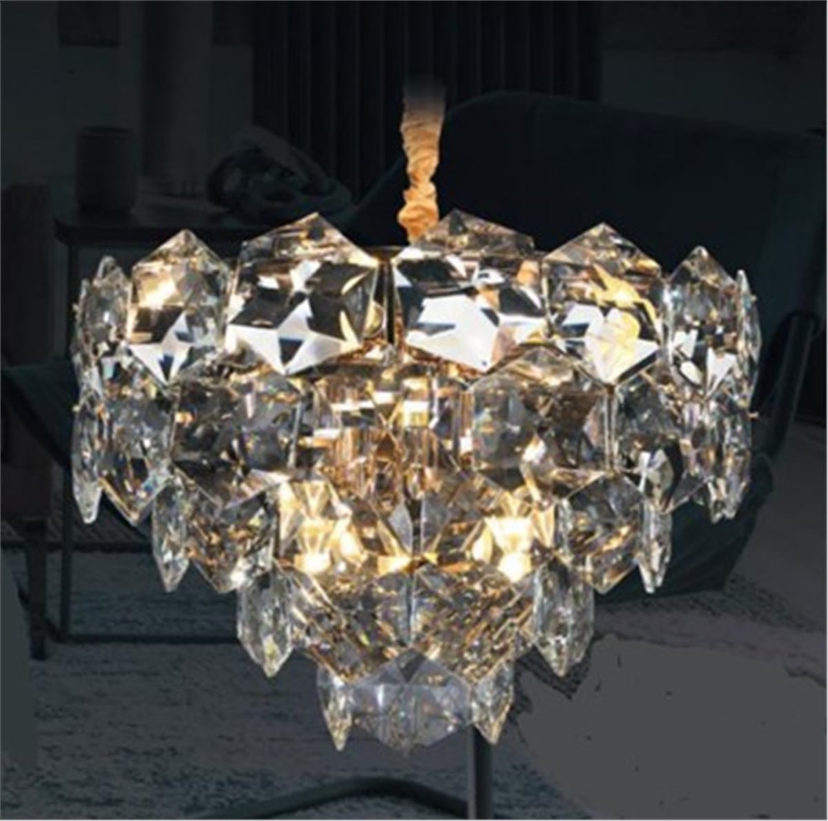 G-5007 5 Lik Kristal Avize