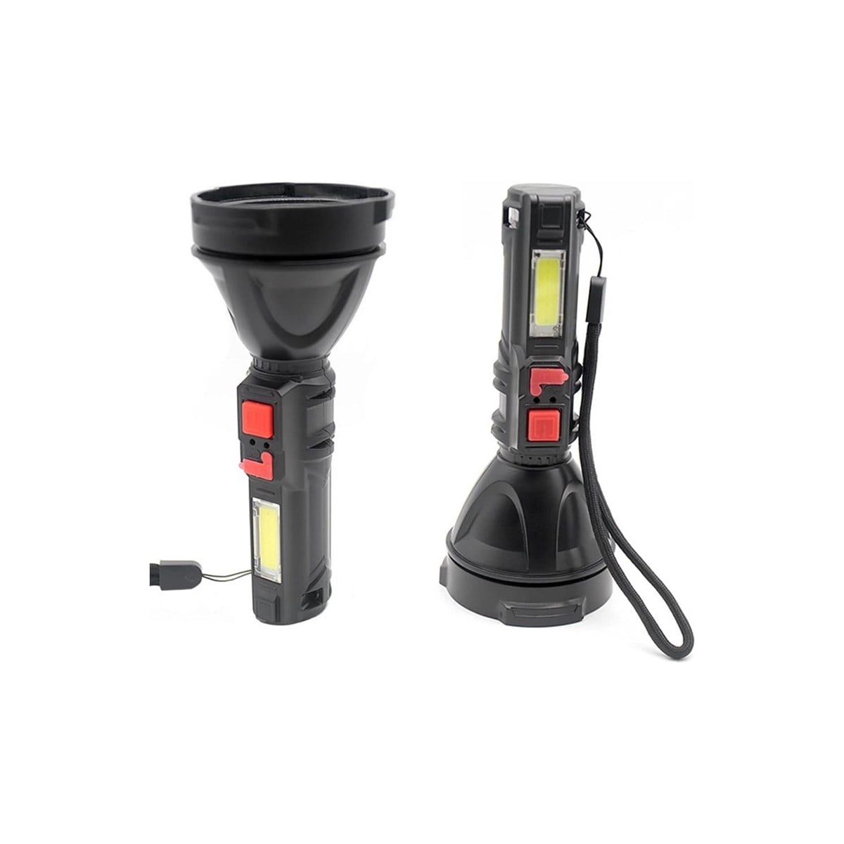Gold Silver Gs-830 Usb Girişli El Feneri