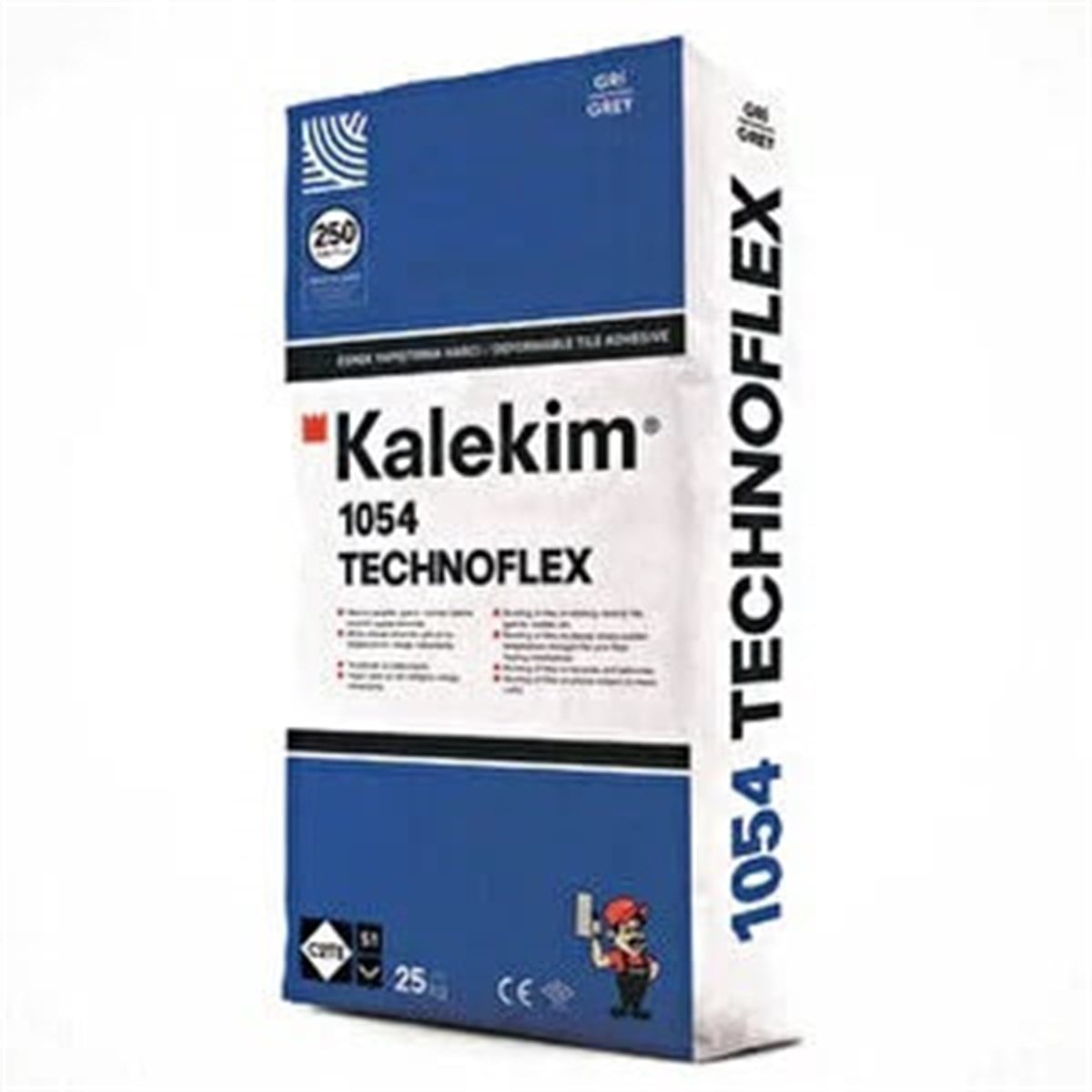 Kalekim 1054 Flex Gri Seramik Yapıştırıcı 25 Kg