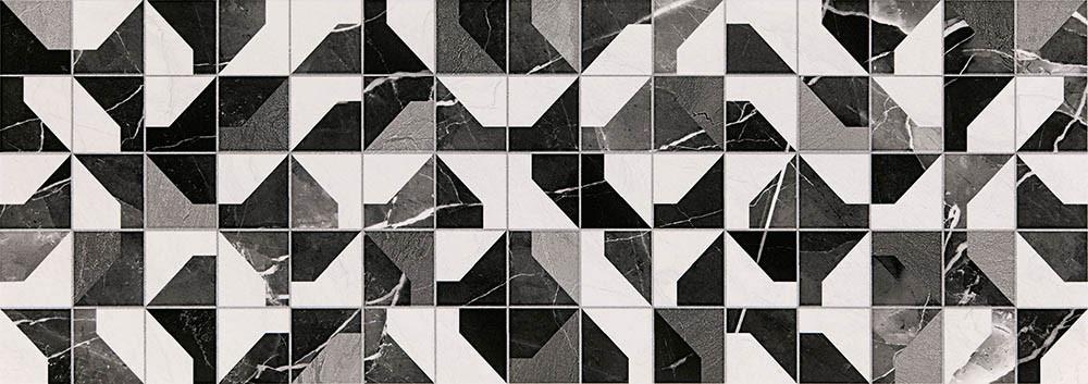 Kütahya Seramik 30X85 Dragon Siyah Beyaz Dekor Duvar Seramiği