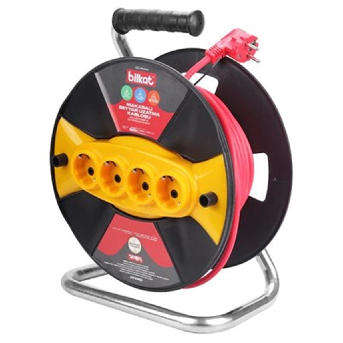 Makaralı Kablo 3x1,5 Ttr 20 Metre