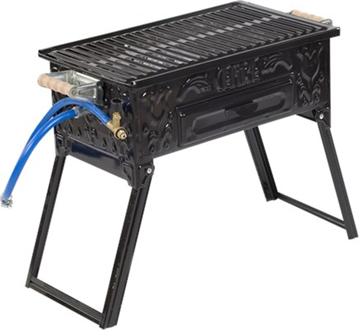 Mangal C-07 Emaye Izgara Tüp Ve Kömür 28*50