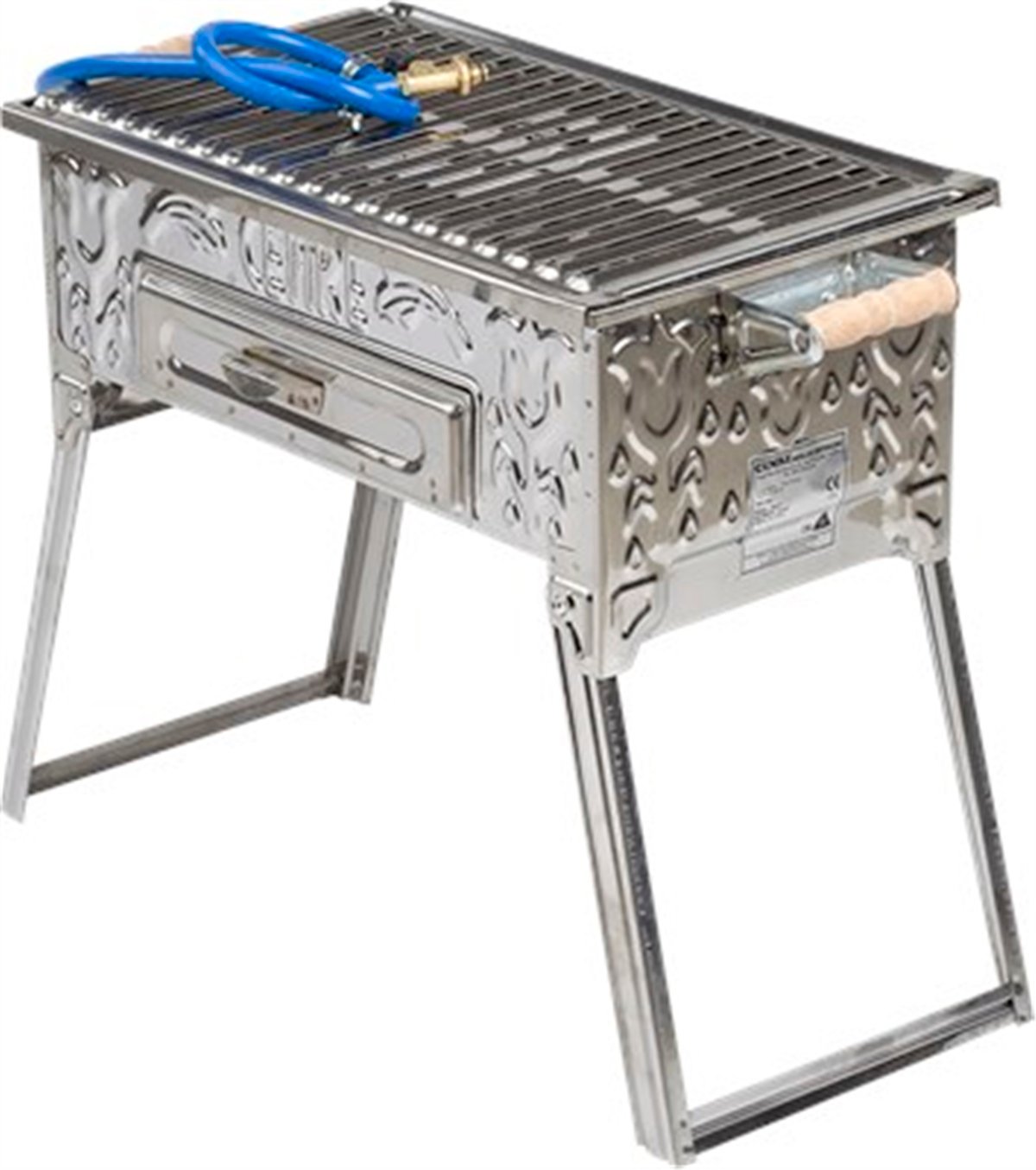 Mangal C-07 Tüp Ve Kömür Emaye Izgara 28*50