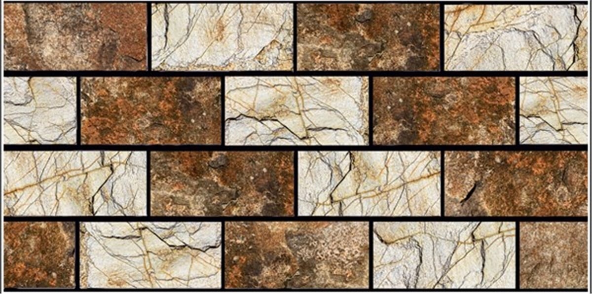 Mermer Görünümlü Strafor Duvar Paneli M-019 50X100X2 Cm