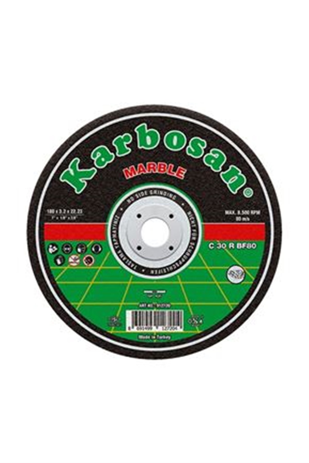 Mermer Kesme Taşı 180 Karbosan