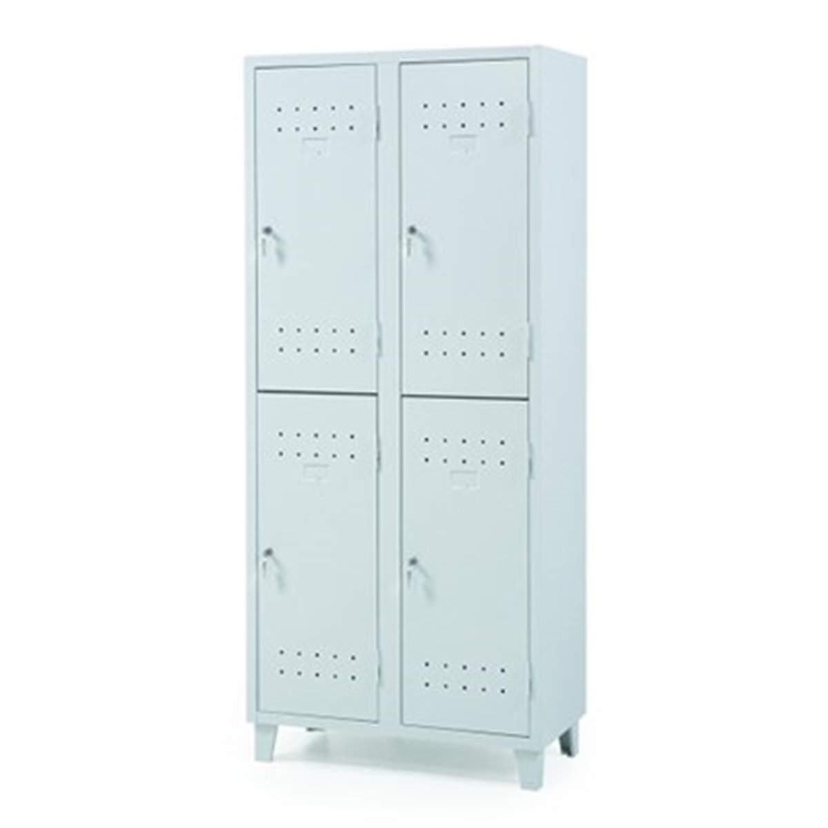 Metal Basıc Soyunma Dolabı 2 Kolon 2 Ayak