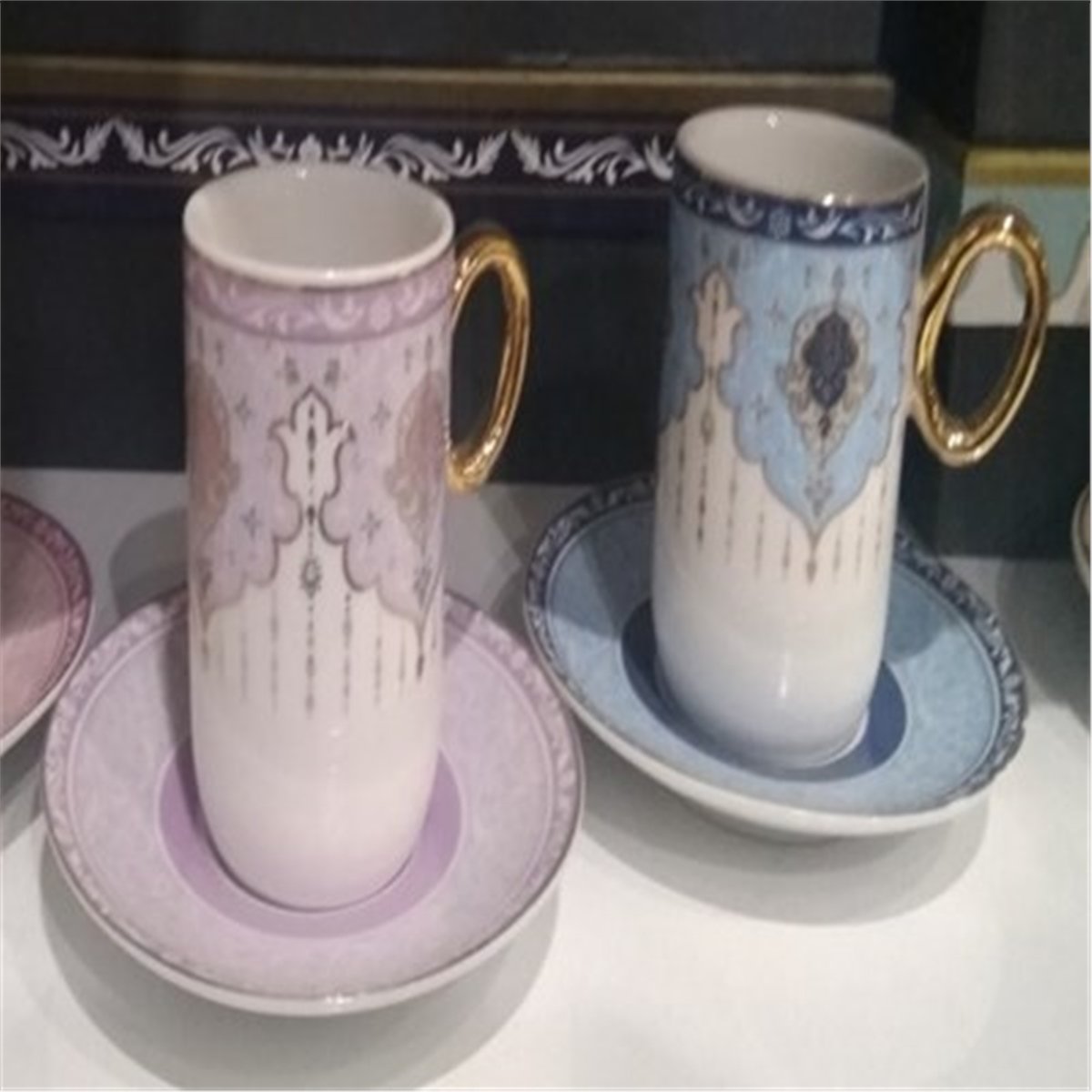 New Bone Silindir 6 Lı Kahve Fincanı*12