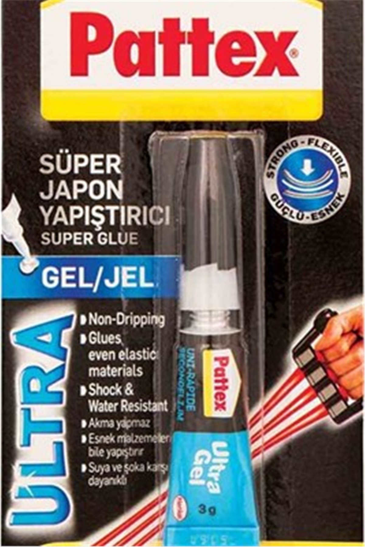 Pattex Süper Japon Yapıştırıcı Jel 3 Gr.