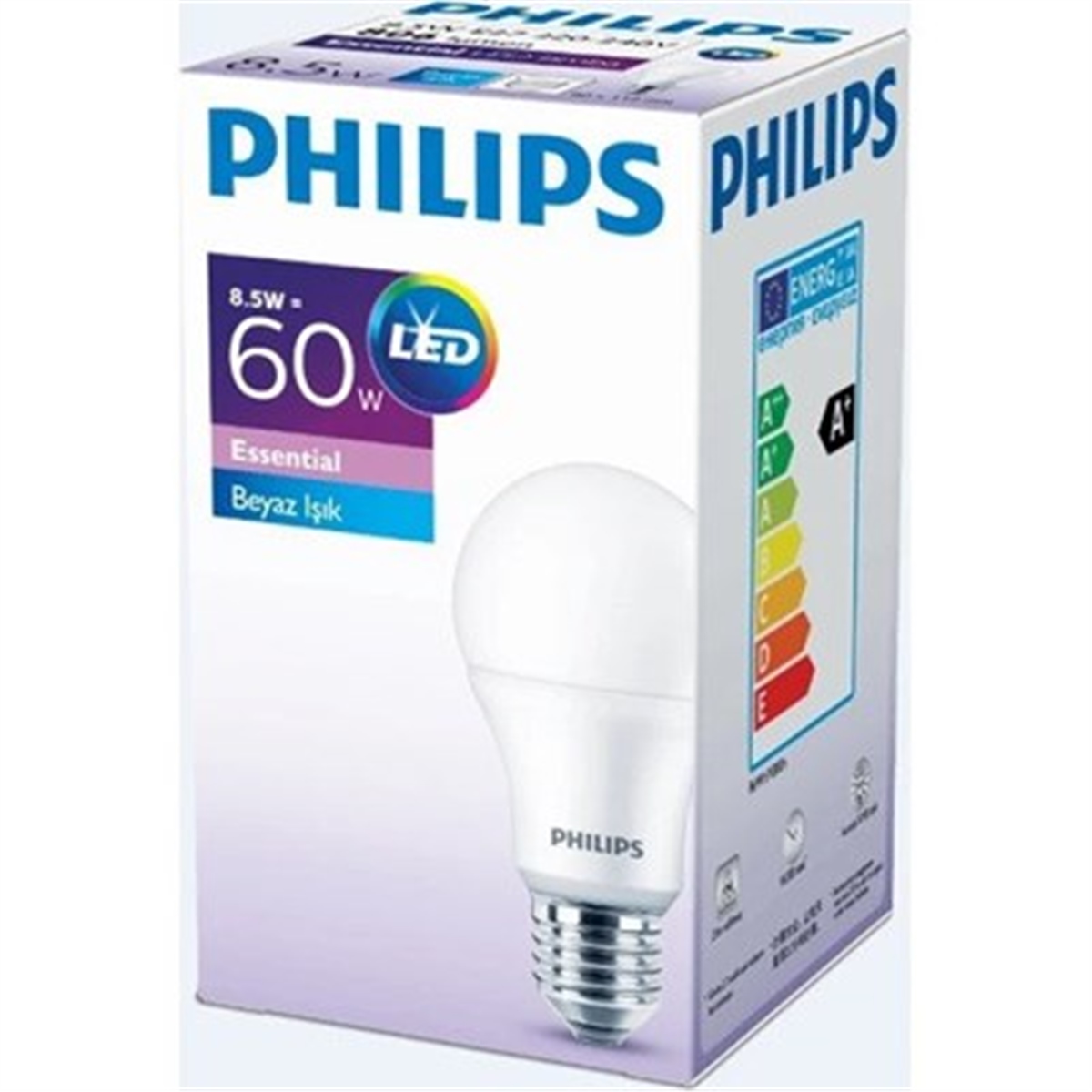 Philips Beyaz Led Ampul 8W