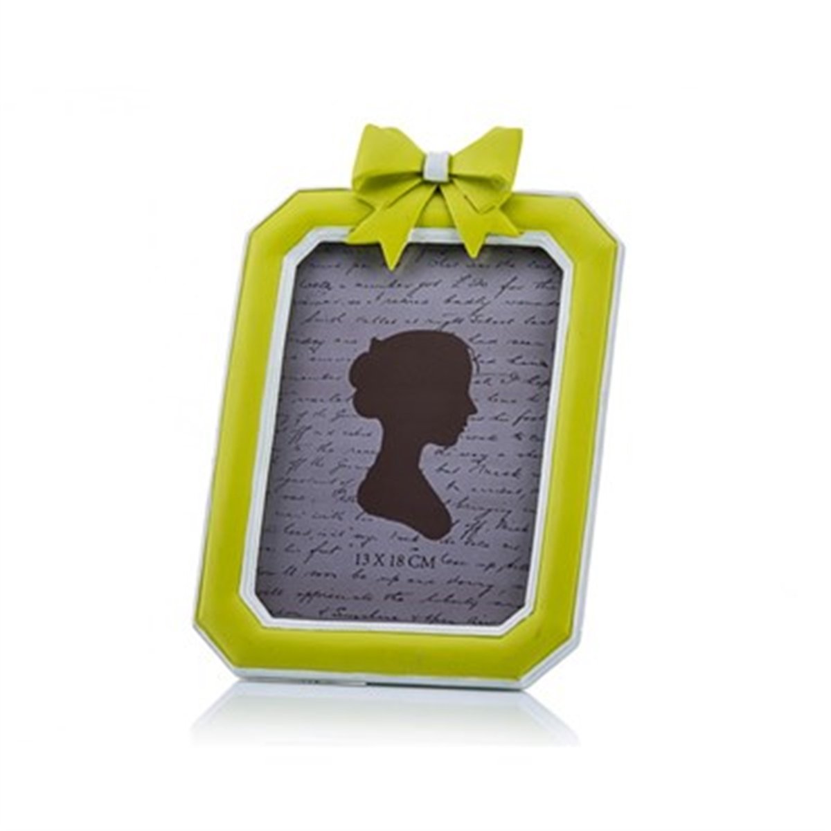 Porio M58-119 Kurdaleli Fıstık Yeşl Çerçeve 13*18