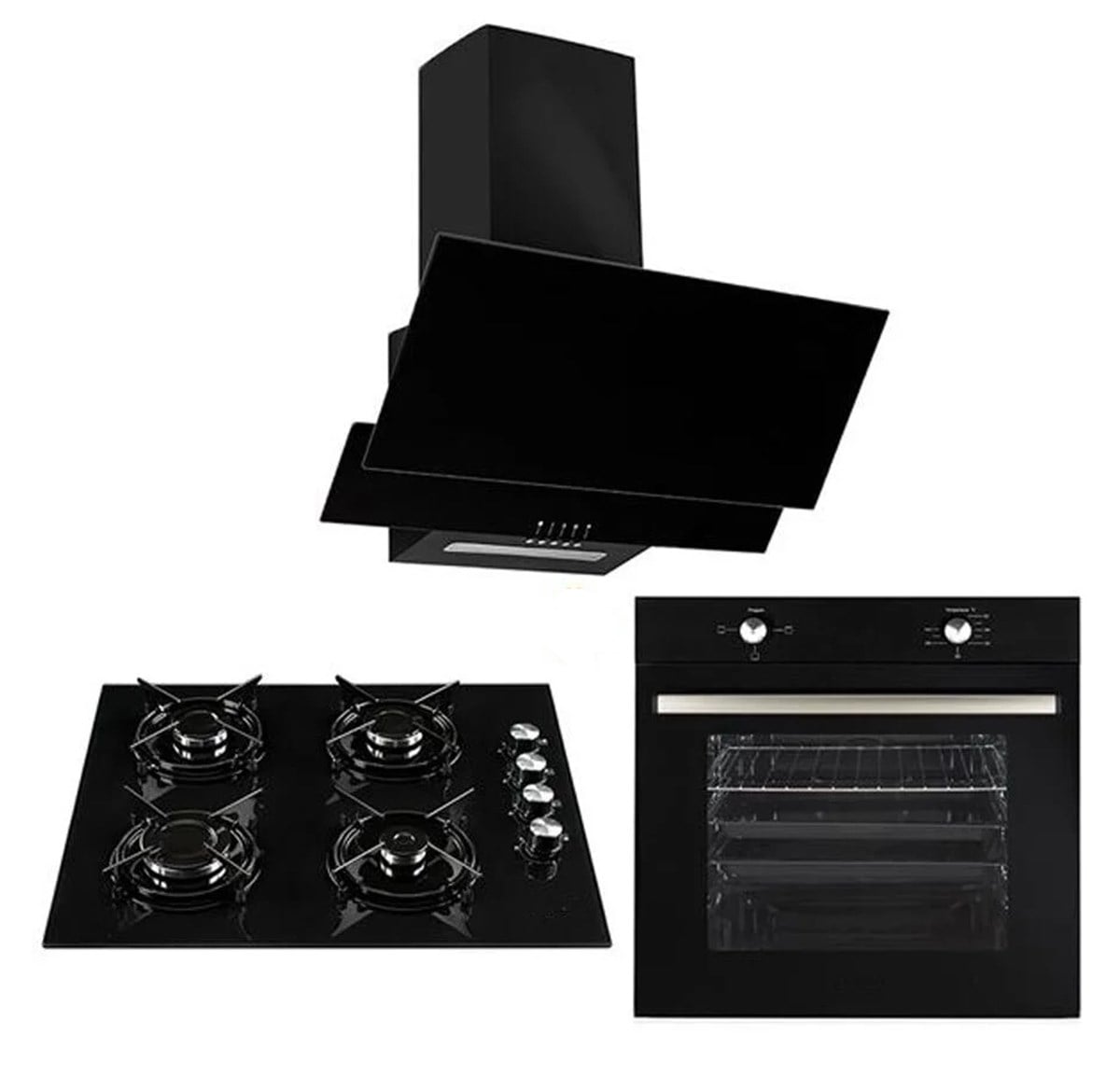 Punto Siyah Ankastre Set Gls 640-F17-Mfa 604