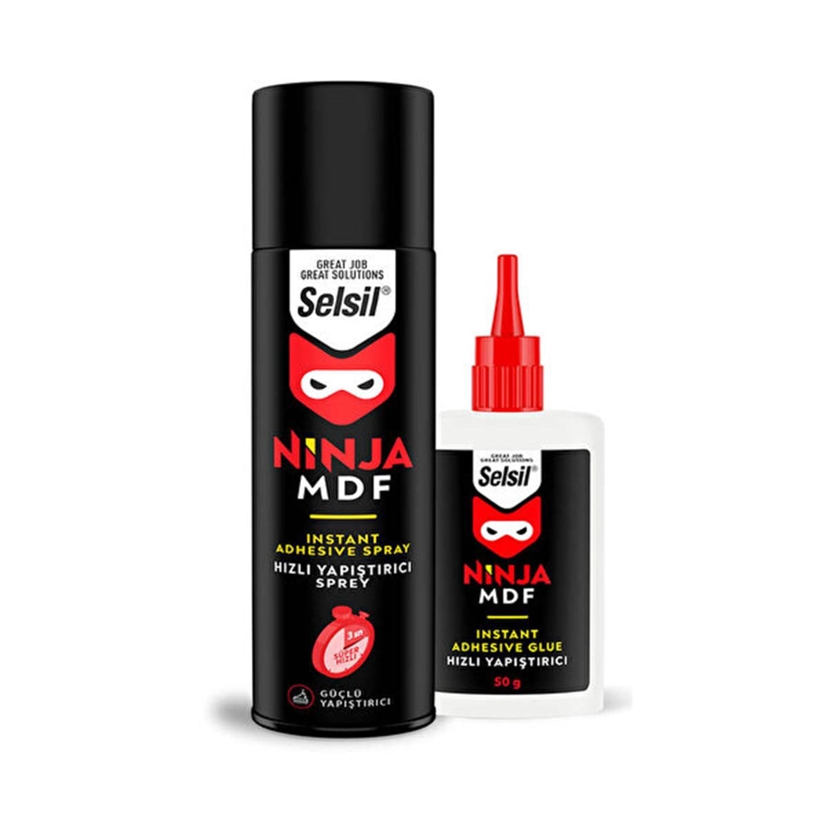 Selsil Mdf Hızlı Yapıştırıcı Sprey 200 Ml