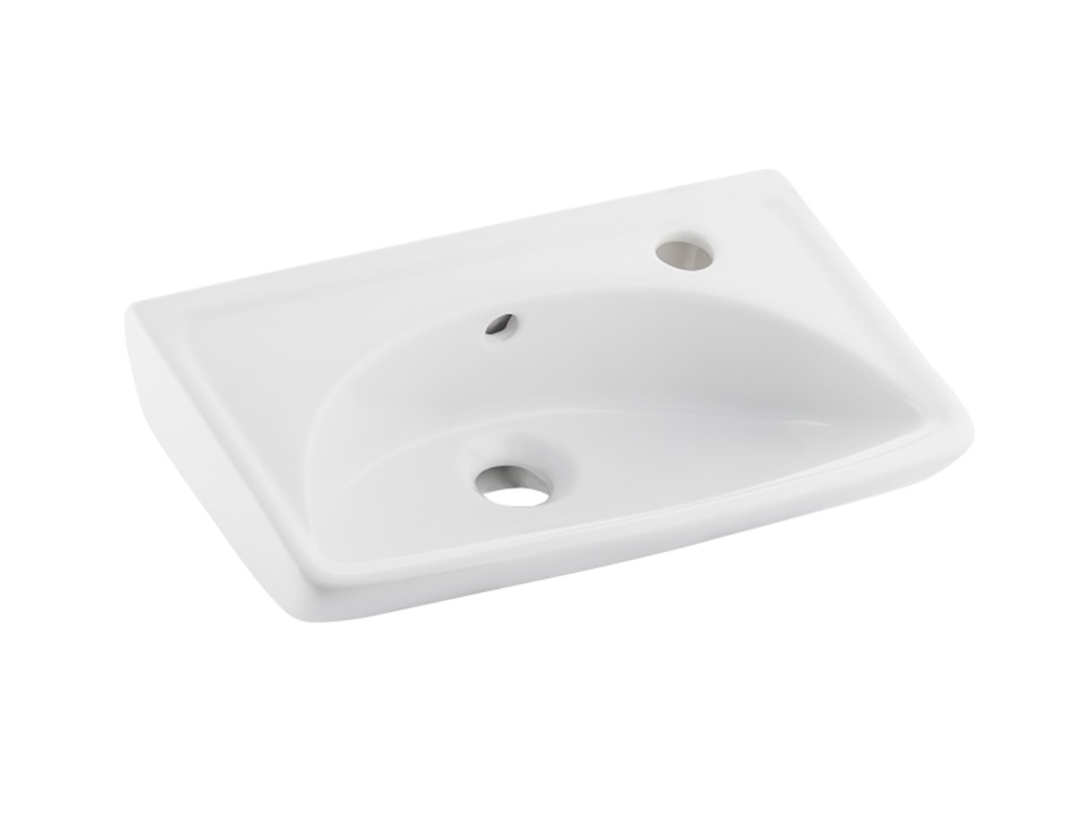 Seramiksan 28X45 Cm Sağdan Batarya Delikli Lavabo A002145