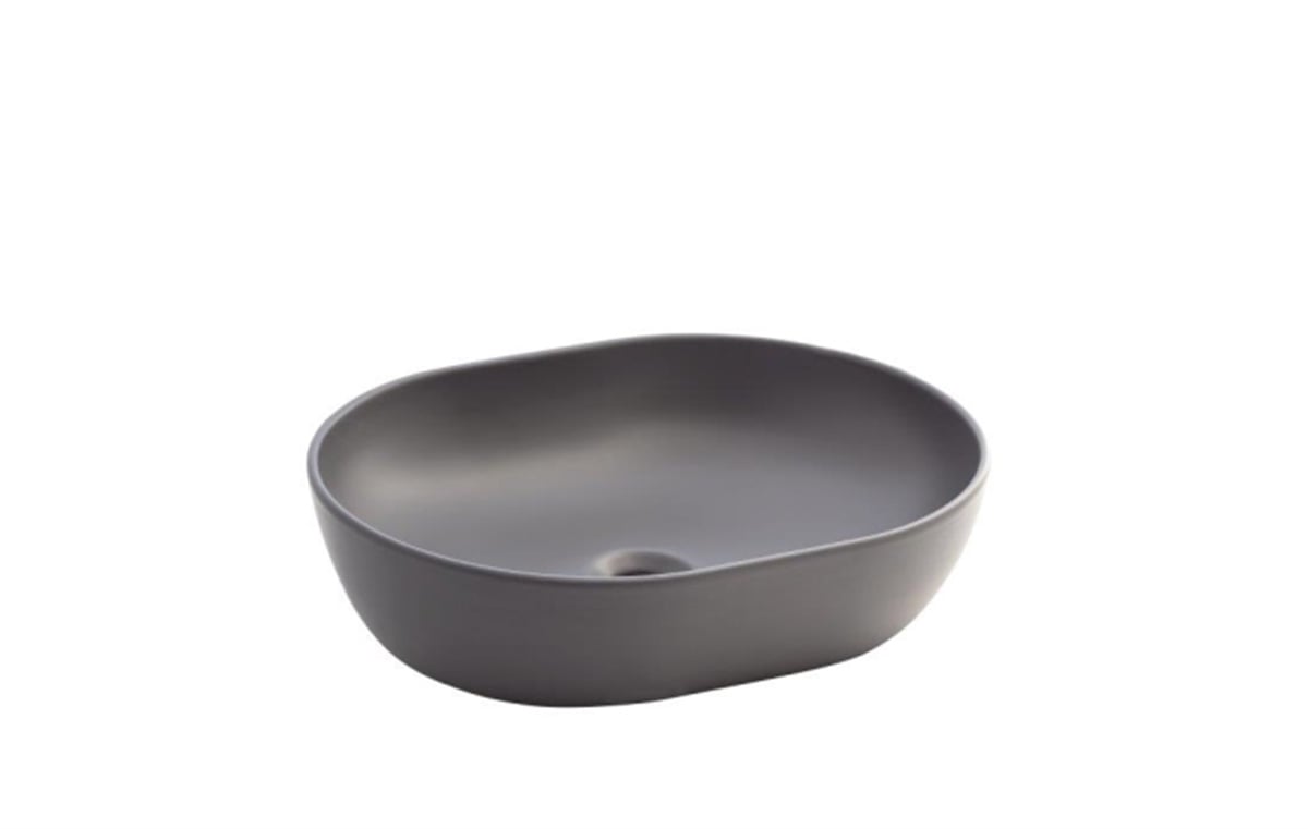 Seramiksan Alto Mat Antrasit 50 Cm Tezgah Üstü Lavabo A002056