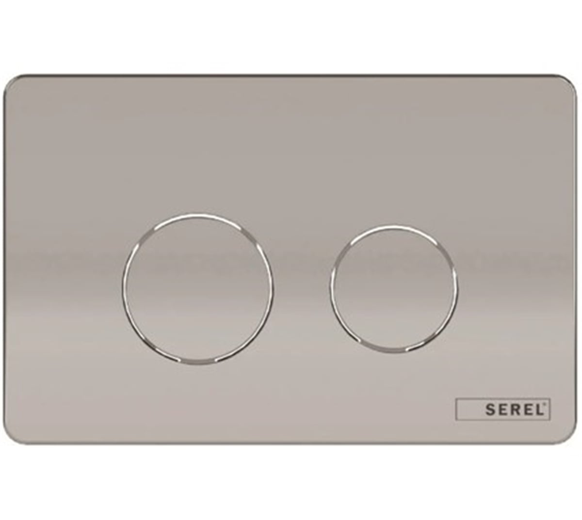 Serel Kumanda Paneli Mat Krom P570180