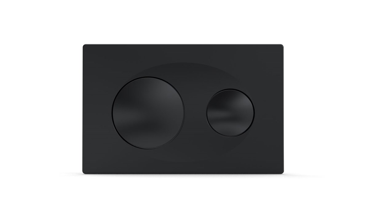 Serel Kumanda Paneli Mat Siyah Buton P400190