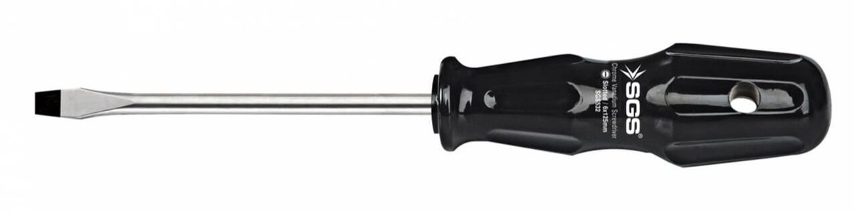 Sgs 6*150 Düz Tornavida (Black Series) Sgs533