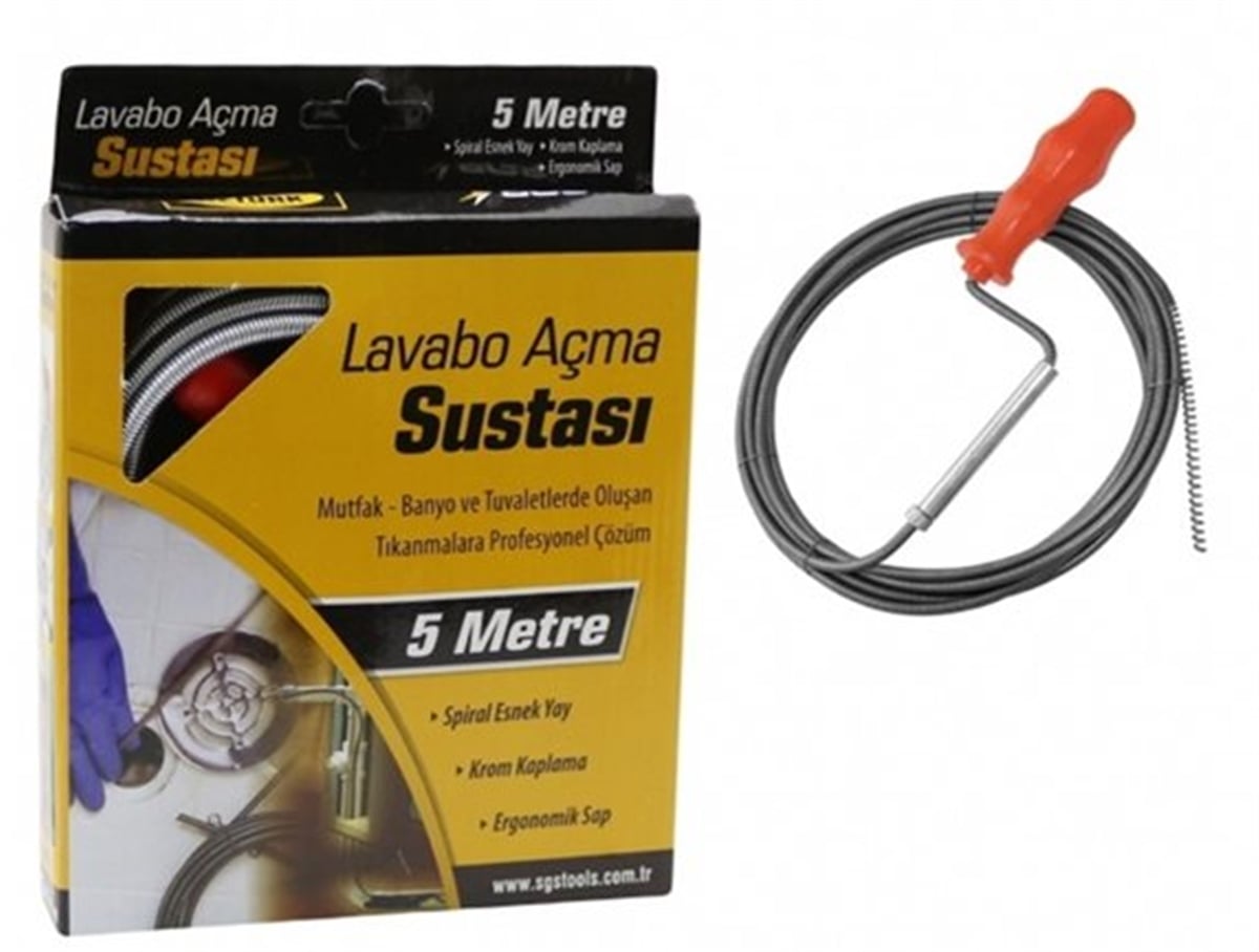Sgs Lavabo Açma Sustası (5Mt) Sgs972