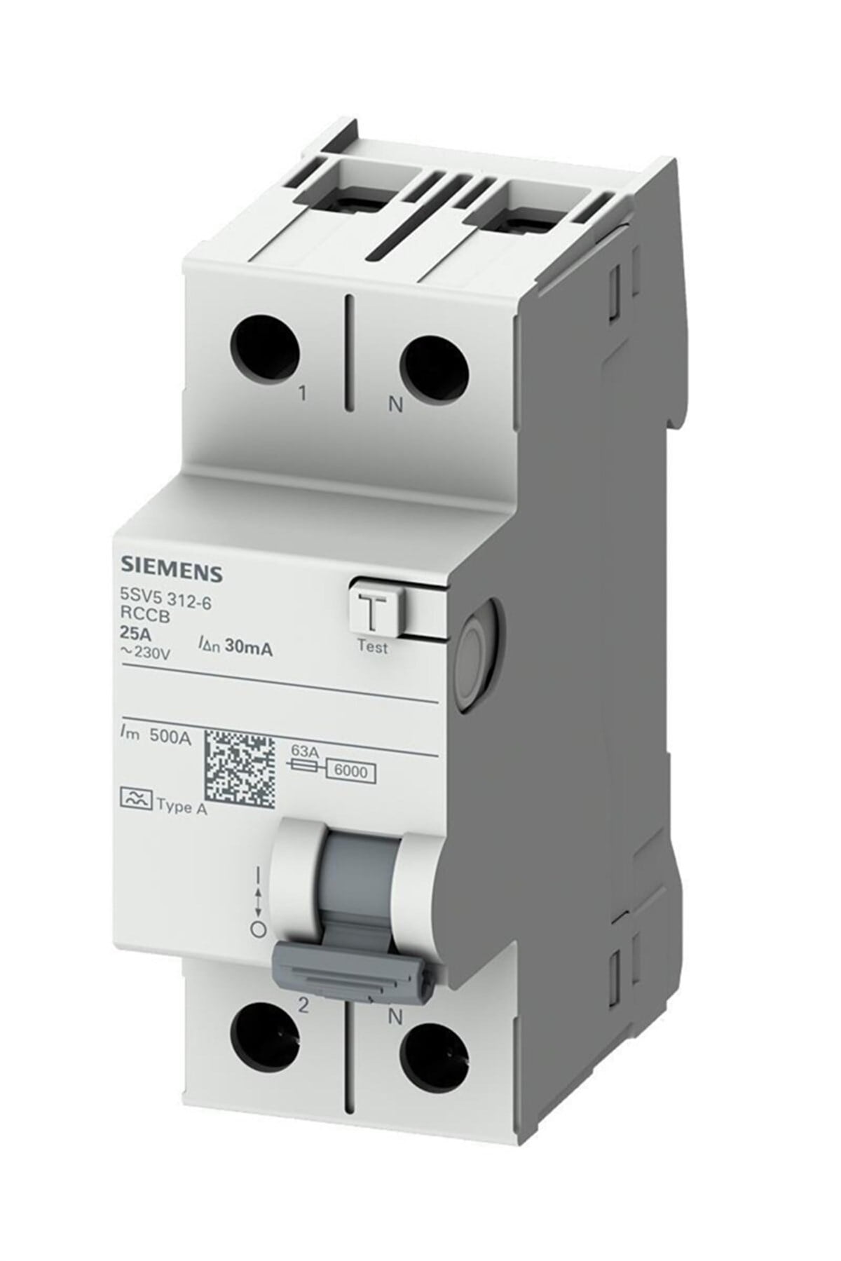 Siemens 2*40 30Ma Kaçak Akım Rölesi 1314