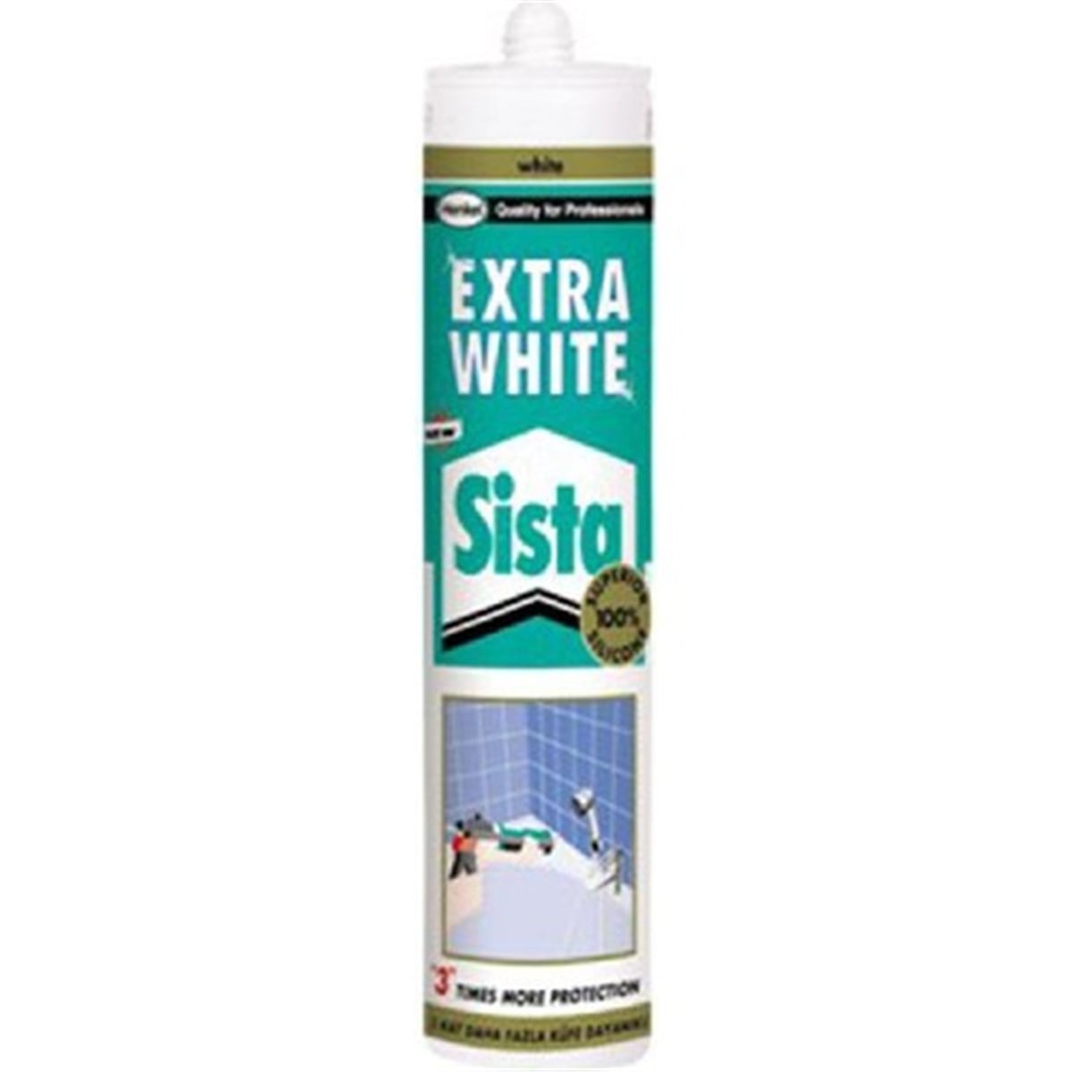 Sista Extra Beyaz Silikon 310 Ml