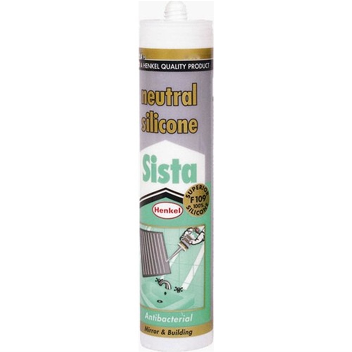 Sista Neutral Ayna Silikonu 310 Ml Şeffaf