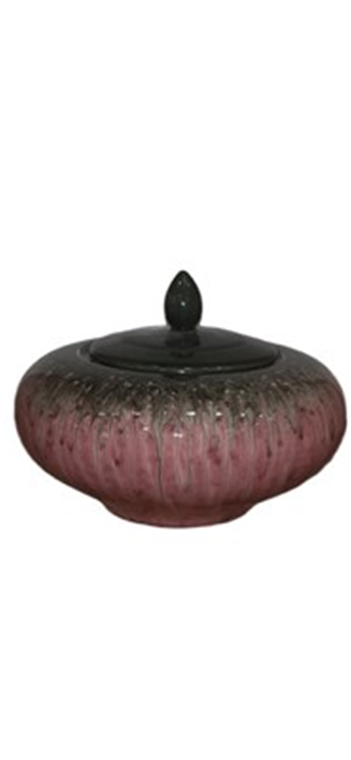 Star Hq 083 Pembe Yeşil Kapaklı Vazo 20 Cm