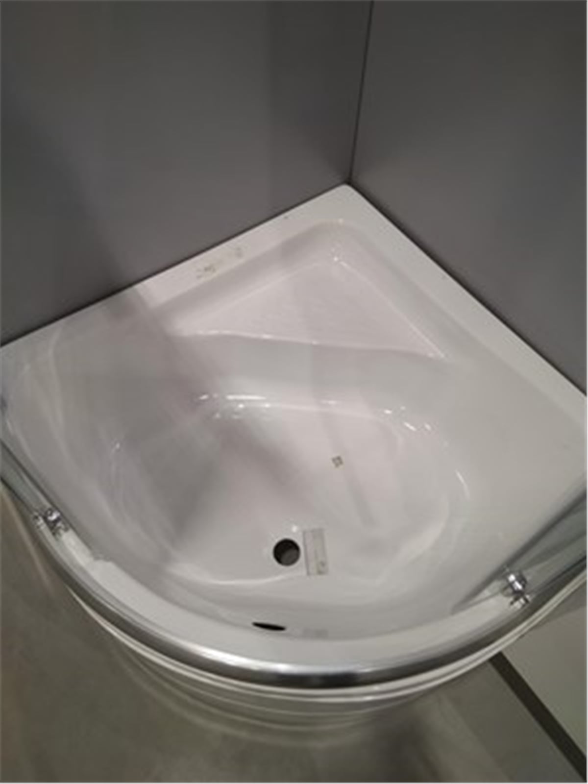 Stelle 90*90 Oval Oturmalı Mini Küvet H:45