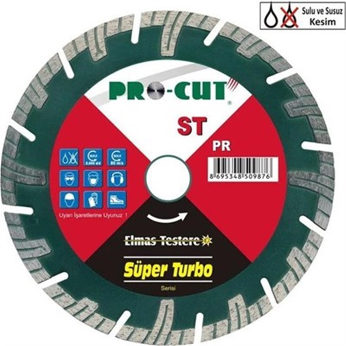 Süper Turbo Elmas Testere 115 Mm