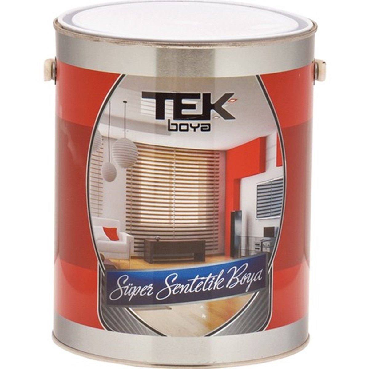 Tek Süper Lüks Sentetik Mat Boya Beyaz 2.5 Litre