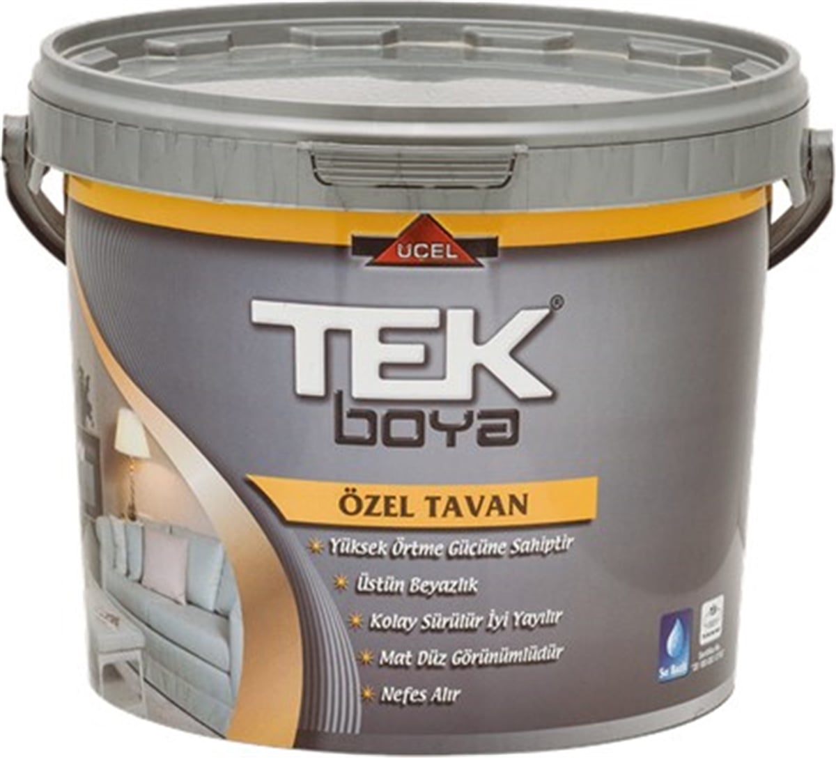 Tek Tavan Plastik Boya 20 Kg