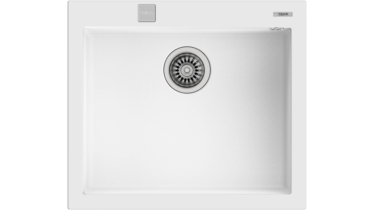 Teka Forsquare 50.40 Tg Tek Hazneli Tegranite Beyaz Eviye 115230009