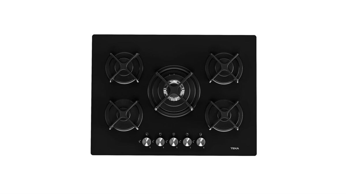 Teka Ocak HF LUX 70 5G AI AL TR CI Wok Gözlü Siyah Ankastre Ocak 40229048
