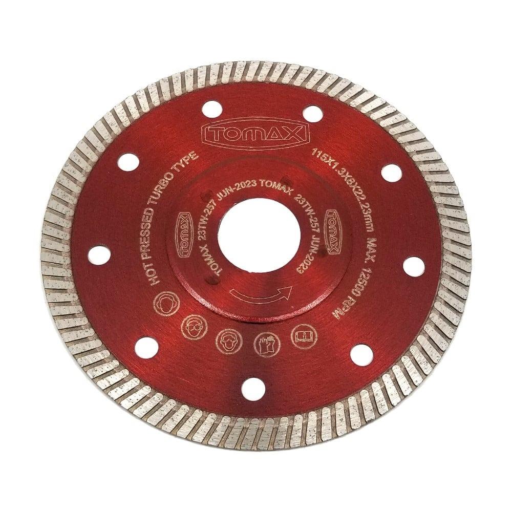 Tomax 115x1,3Mm Çapraz Dişli Seramik Mermer Hassas Kesici